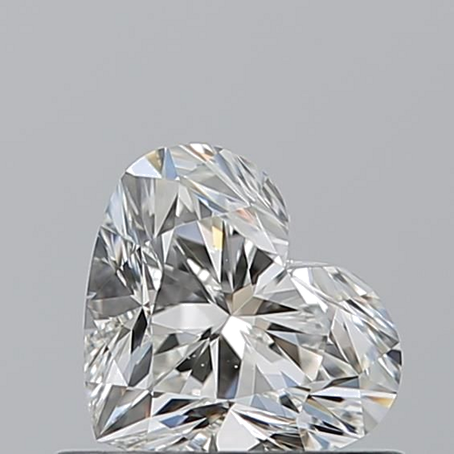 0.57 carat I-VS2 Natūralus Heart Deimantas (1)