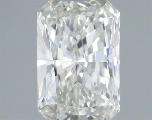 0.6 carat I-VVS2 Natūralus Radiant Deimantas (1)