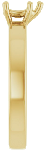 Sužadėtuvių Žiedas „Solitaire“ 14k yellow gold Pear 6mm x 4mm (4)