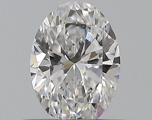 0.4 carat D-VS1 Natūralus Oval Deimantas (1)