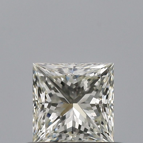0.51 carat J-VVS1 Natūralus Princess Deimantas (1)