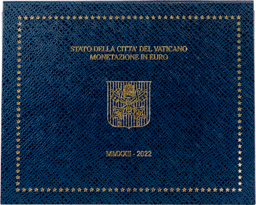 2022 Vatican BU Euro Coin Set (2)