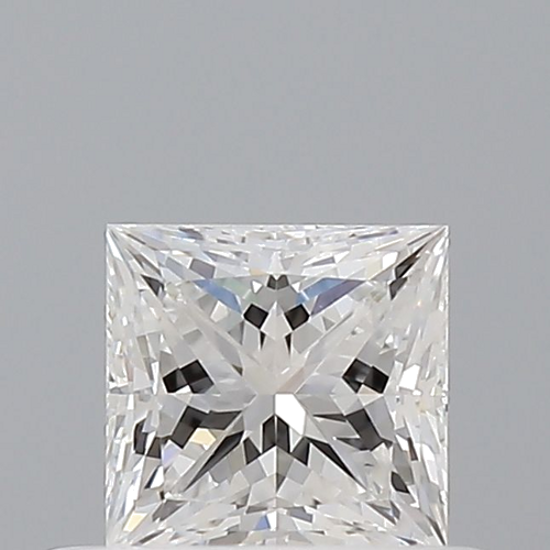 0.4 carat E-VVS2 Natūralus Princess Deimantas (1)