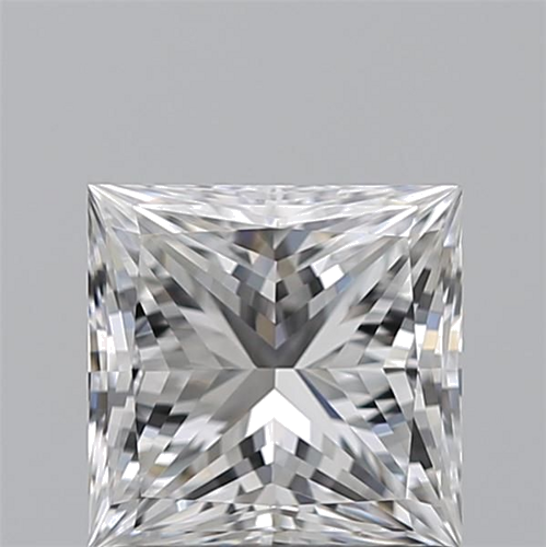 1.21 carat D-VVS1 Natūralus Princess Deimantas (1)