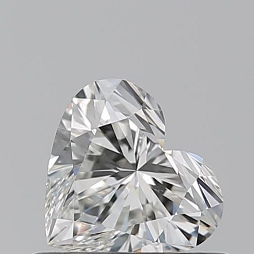 0.52 carat I-IF Natūralus Heart Deimantas (1)