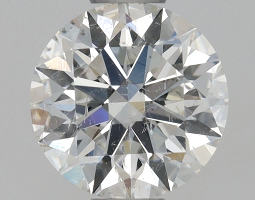 0.63 carat F-SI2 Excellent cut Natūralus Round Deimantas (1)
