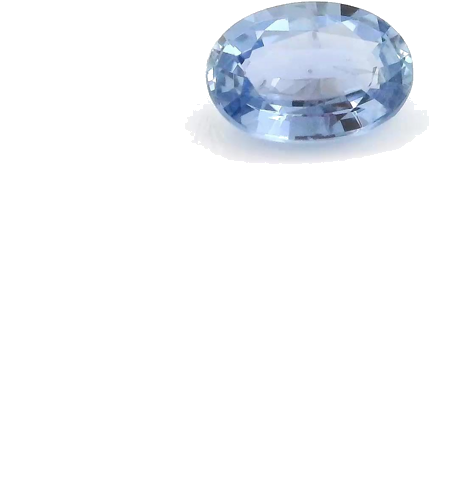 0.57 carat BLUE Oval Safyras (1)
