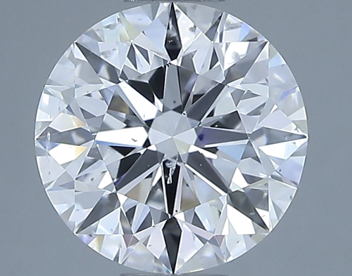 2.5 carat D-SI2 Excellent cut Natūralus Round Deimantas (1)