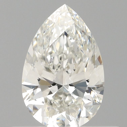 0.51 carat H-SI1 Natūralus Pear Deimantas (1)