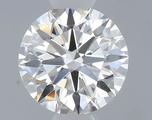0.42 carat F-VVS2 Excellent cut Natūralus Round Deimantas (1)