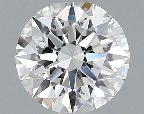 0.5 carat H-VVS2 Excellent cut Natūralus Round Deimantas (1)