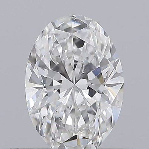 0.3 carat F-SI1 Natūralus Oval Deimantas (1)