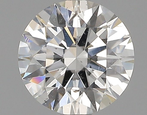 0.55 carat F-SI2 Excellent cut Natūralus Round Deimantas (1)