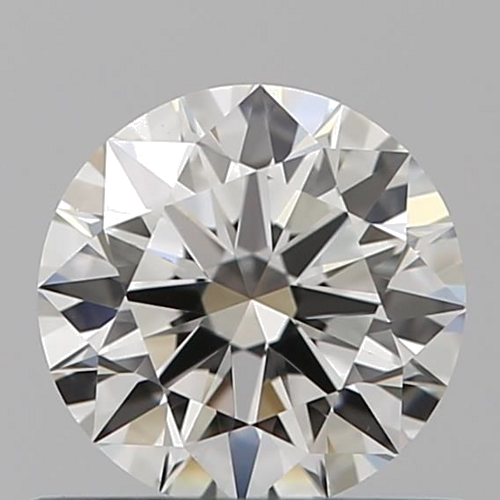 0.51 carat H-VVS1 Excellent cut Natūralus Round Deimantas (1)