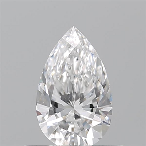 0.51 carat E-VS1 Natūralus Pear Deimantas (1)