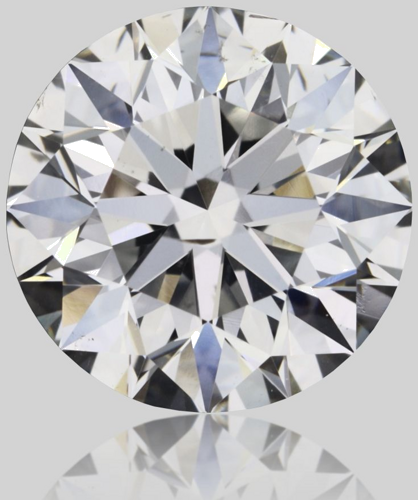 1.0 carat F-SI1 Excellent cut Natūralus Round Deimantas (1)
