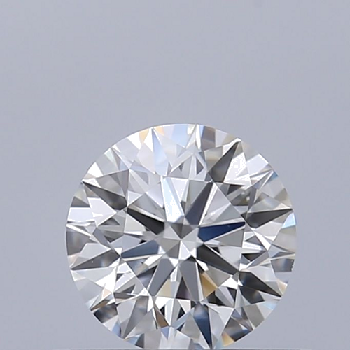 0.52 carat F-SI1 Excellent cut Natūralus Round Deimantas (1)