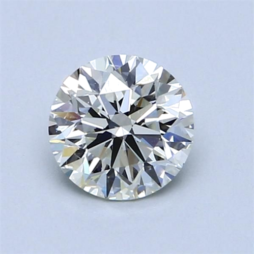 0.91 carat J-VVS1 Very Good cut Natūralus Round Deimantas (1)