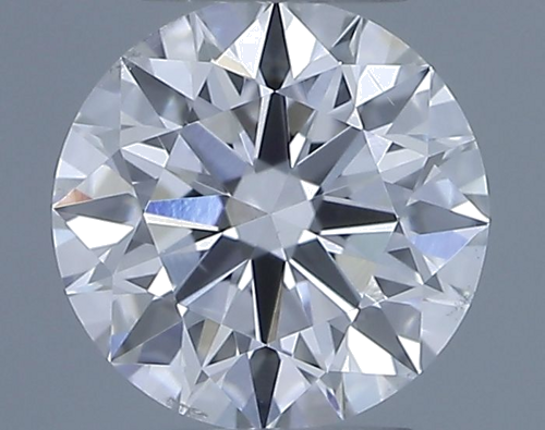 0.43 carat F-SI1 Excellent cut Natūralus Round Deimantas (1)