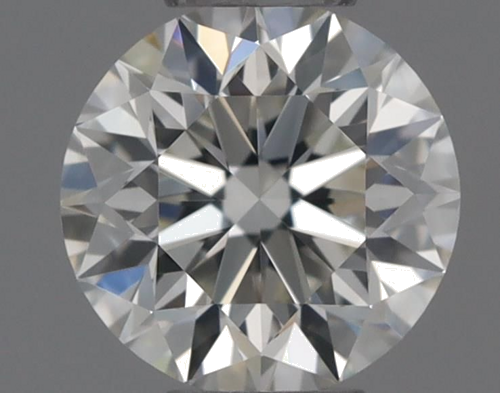 0.31 carat I-VVS1 Very Good cut Natūralus Round Deimantas (1)