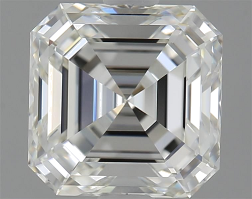 1.71 carat I-VS1 Natūralus Asscher Deimantas (1)