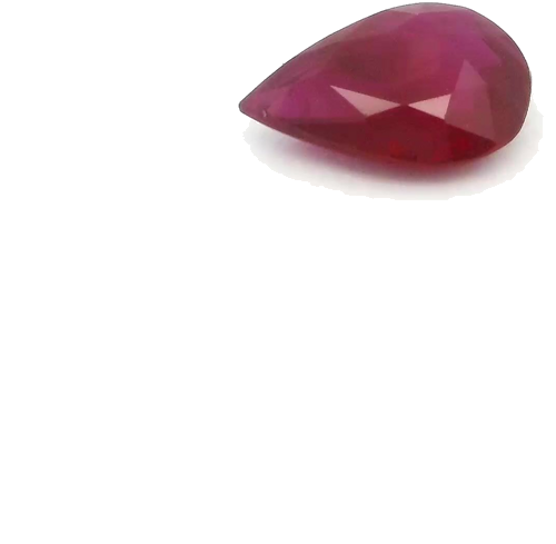 0.57 carat RED Pear Rubinas (1)