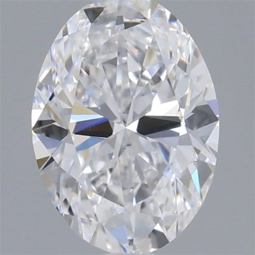 0.63 carat D-VVS2 Natūralus Oval Deimantas (1)