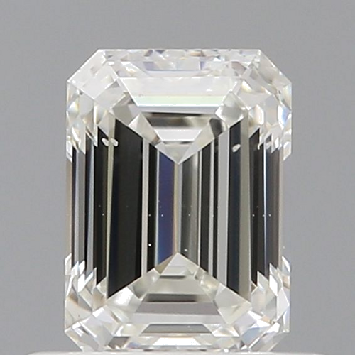 0.57 carat H-SI1 Natūralus Emerald Deimantas (1)