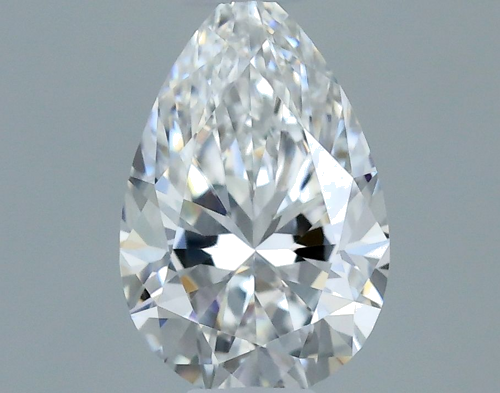 0.3 carat E-VVS1 Natūralus Pear Deimantas (1)