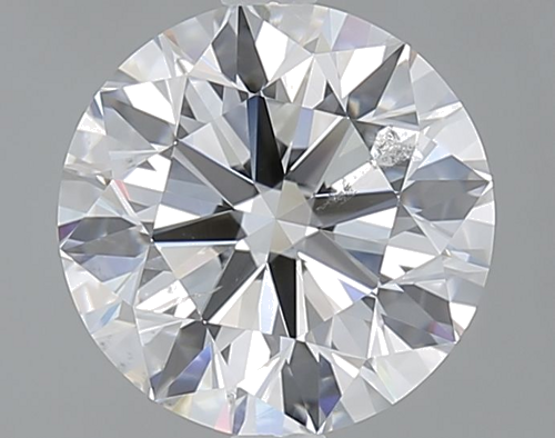 2.5 carat D-SI2 Excellent cut Natūralus Round Deimantas (1)