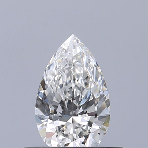 0.37 carat E-VVS2 Natūralus Pear Deimantas (1)