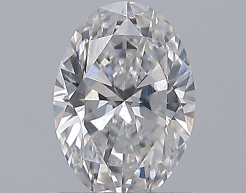 0.9 carat F-SI1 Natūralus Oval Deimantas (1)