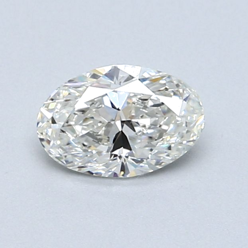 0.67 carat H-VS2 Natūralus Oval Deimantas (1)