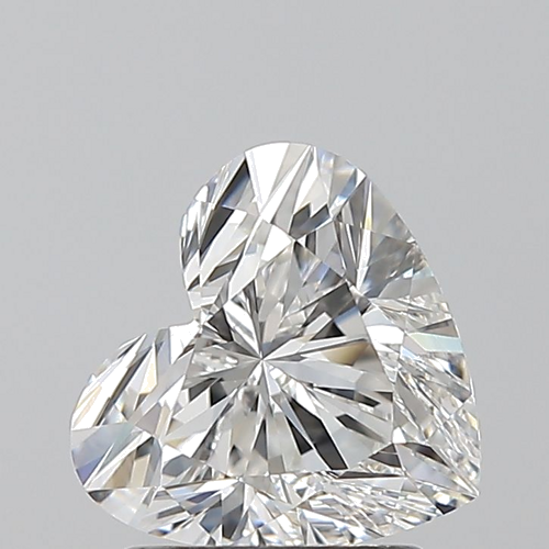 1.5 carat G-VVS1 Natūralus Heart Deimantas (1)
