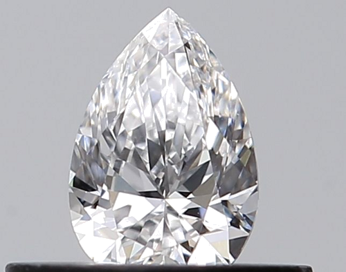 0.3 carat D-VS2 Natūralus Pear Deimantas (1)