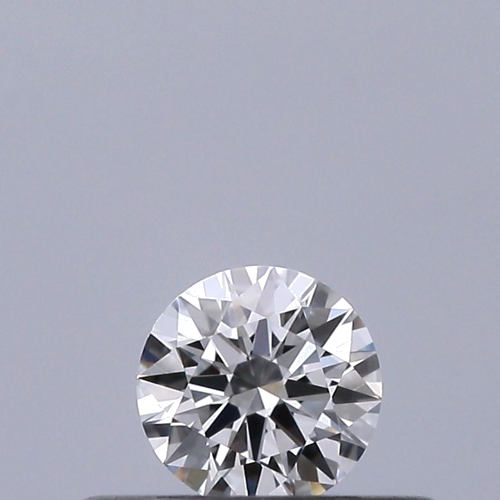 0.18 carat D-VVS1 Excellent cut Natūralus Round Deimantas (1)