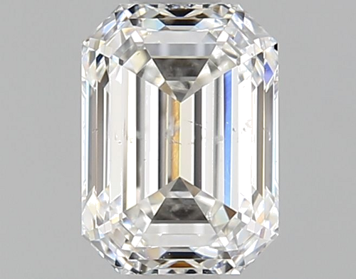 0.93 carat F-SI1 Natūralus Emerald Deimantas (1)