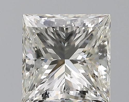 2.0 carat I-SI2 Natūralus Princess Deimantas (1)