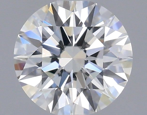 0.36 carat F-VVS1 Excellent cut Natūralus Round Deimantas (1)