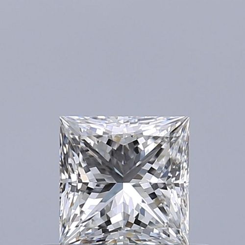 0.51 carat F-VVS1 Natūralus Princess Deimantas (1)