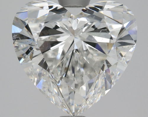 2.25 carat G-SI2 Natūralus Heart Deimantas (1)