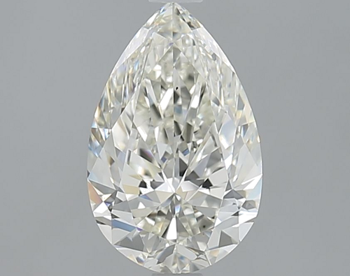2.02 carat K-VS2 Natūralus Pear Deimantas (1)