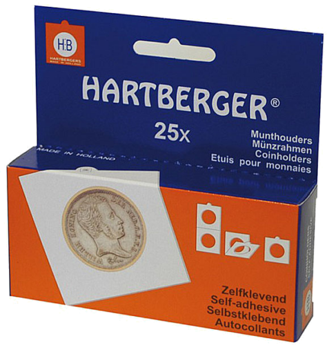 XL държачи за монети Hartberger 67 x 67 мм. (40-53 мм) (1)