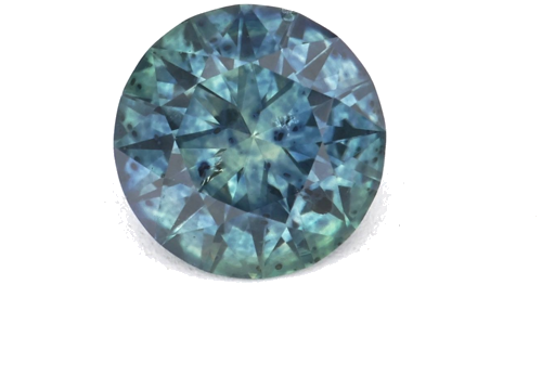 0.44 carat GREEN Round Safyras (1)