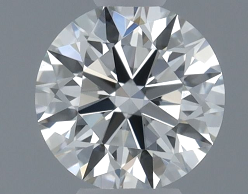 0.41 carat I-VVS1 Excellent cut Natūralus Round Deimantas (1)
