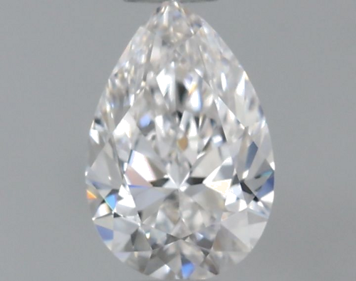 0.3 carat E-VVS1 Natūralus Pear Deimantas (1)