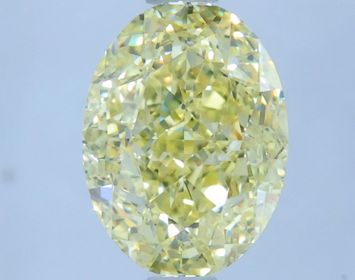 1.54 carat Faint Yellow-SI2 Natūralus Oval Deimantas (1)