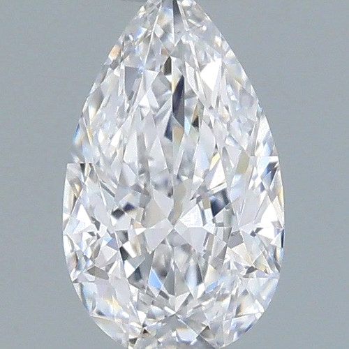 0.4 carat D-VS1 Natūralus Pear Deimantas (1)