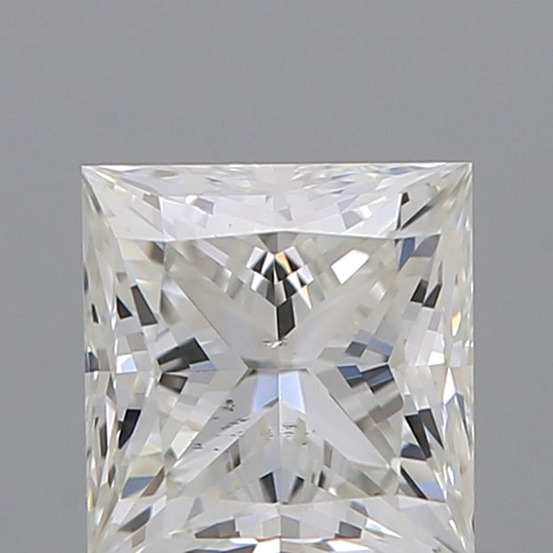 0.61 carat H-SI1 Natūralus Princess Deimantas (1)