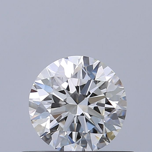 0.5 carat F-VVS2 Excellent cut Natūralus Round Deimantas (1)